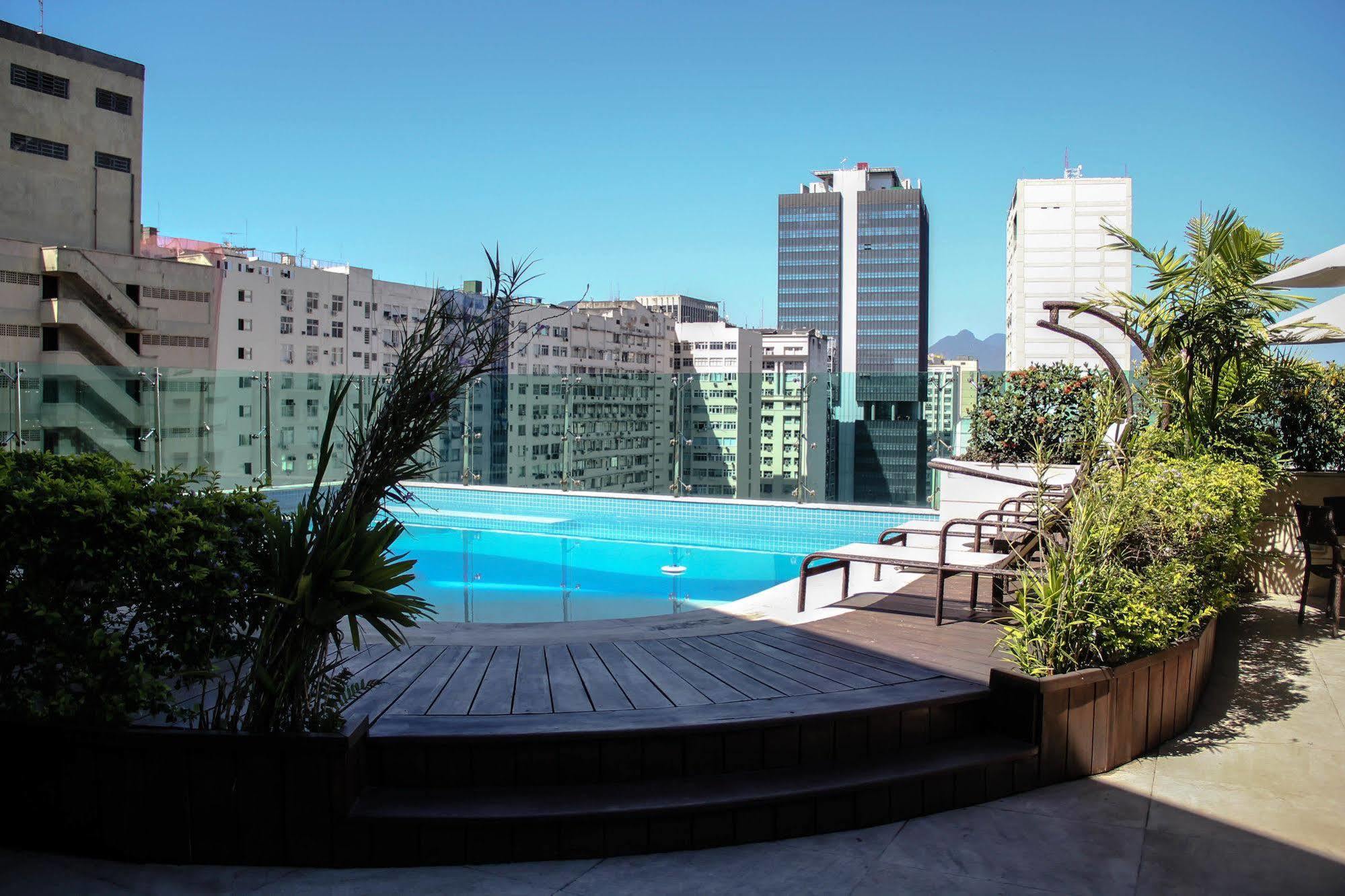 Hotel Atlantico Tower Rio de Janeiro Bagian luar foto The pool of the hotel